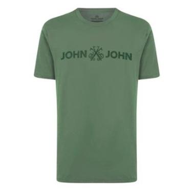 Imagem de Camiseta John John Verde Regular JJ Basic-Masculino