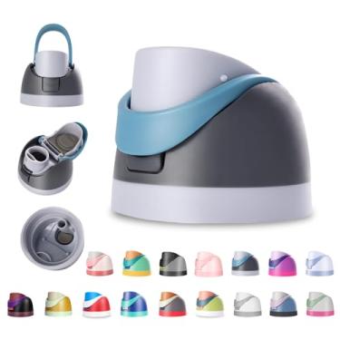 Imagem de NTIERA Tampa de substituição para Owala Freesip, compatível com garrafa de água Owala Freesip 473 ml, 680 g, 947 ml, 1,134 g, acessórios de substituição premium para tampa Owala, à prova de vazamento