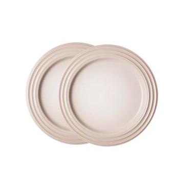 Imagem de Prato Raso 2 Peças 22 cm Branco Meringue Le Creuset