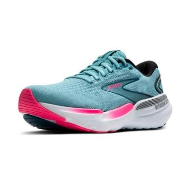 Imagem de Brooks Tênis de corrida feminino Glycerin GTS 21, Azul marroquino/água/rosa, 41 BR