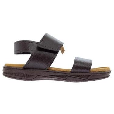Imagem de Sandália Infantil Menino Molekinho 2402.740 Marrom-Masculino