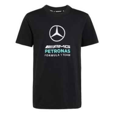 Imagem de Camiseta Estampada Mercedes - Amg Petronas Formula 1 Team Dna Adidas-Unissex