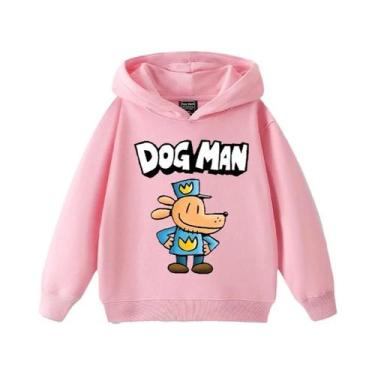 Imagem de Moletom Com Capuz Infantil DOGMAN, Roupas De Cachorro Detetive Com Est
