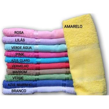 Imagem de Kit 10 Toalhas de Mão, lavabo, Cores,etamine, 29 x 45 cm, Toalhas Para