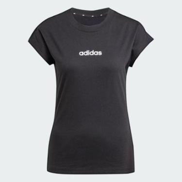 Imagem de Camiseta Feminina Adidas Essentials Linear - Algodão JC8238-Feminino