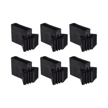 Imagem de Protetores De Borracha Antiderrapantes Para Pés De Escada Dobrável (4 