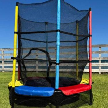 Imagem de Cama Elástica Pula-Pula Infantil 1,4m Domni