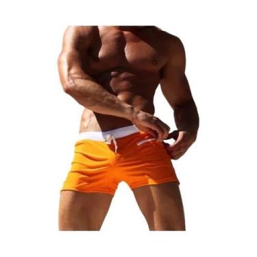 Imagem de Shorts De Natação Masculinos De Secagem Rápida E Respiráveis Com Cintu