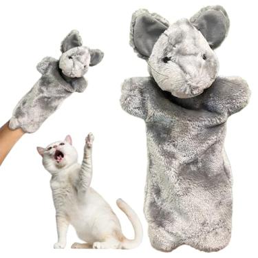 Imagem de Fantoche de brinquedo de luta livre de gatos | de fantoche de brinquedo de luta livre de gatos, estimulação sensorial, animal de estimação, boneca de mão para estimulação mental, alívio do tédio