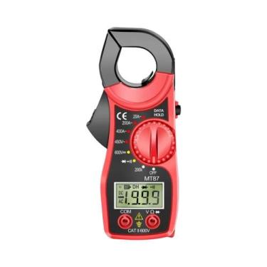 Imagem de Multímetro Portátil Com Pinça Amperimétrica ANENG 1999 Contagens Testa