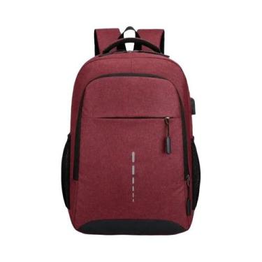 Imagem de Mochila De Moda Masculina De Grande Capacidade Para Viagem E Computado