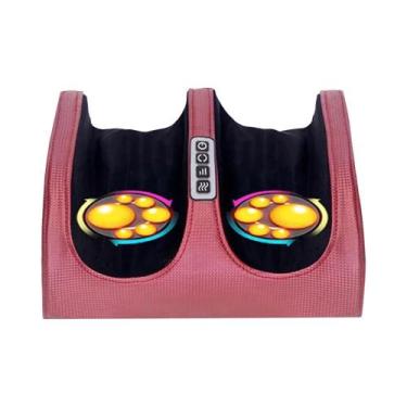 Imagem de Massageador Elétrico Shiatsu Aquecido Para Pés Com Rolo De Amassamento