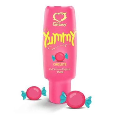Imagem de Gel Térmico Beijável Yummy 15ml - Sexy Fantasy, Chiclete