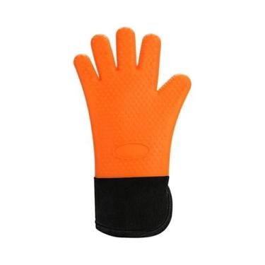 Imagem de Luvas De Silicone Resistentes Ao Calor Para Cozinha, Churrasco, Micro-