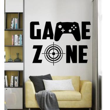 Imagem de Adesivo de parede  gamer, jogos, video game - Ambiente dekorado, 40cm,