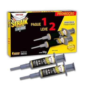 Imagem de Gel Straik elimina e mata Baratas Produto Brasileiro Aprovado Pela ANV
