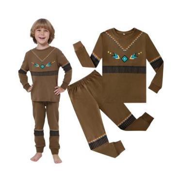 Imagem de Fantasia De Esqueleto Infantil Para Halloween, Pijama Brilhante De Cav