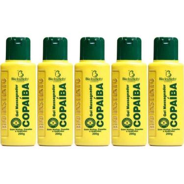 Imagem de Kit Com 5 Gel Copaíba Bio Instinto Com Arnica, Copaiba