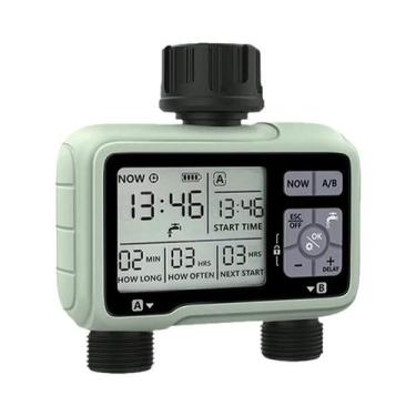 Imagem de Temporizador de Irrigação Automática com 2 Saídas - Ajustável e de Alt