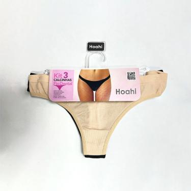Imagem de KIT 3X1 CALCINHA POLIAMIDA HOAHI PREMIUM FIO DENTAL