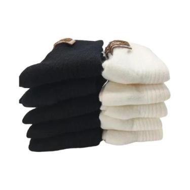 Imagem de Meias Femininas De Luxo Em Lã Cashmere, 510 Pares, Meias Grossas E Que