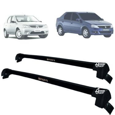 Imagem de Rack Teto Aluminio Prime Renault Logan 07 ATÉ 13 PTO PR138