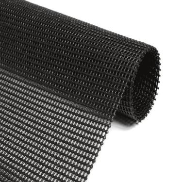 Imagem de Tela Antiderrapante Rolo 0,90x15,00m Vinil PVC - Plast.co, Preto, Pret