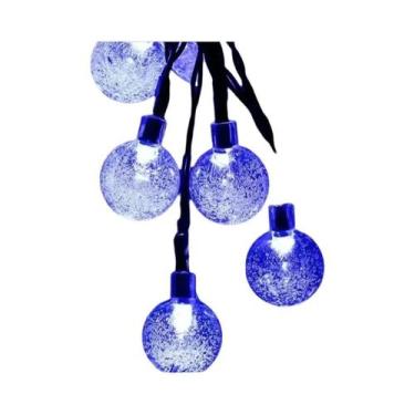 Imagem de Luzes De Cordão LED Em Forma De Bolha 1.5M-6M Alimentadas Por Bateria 