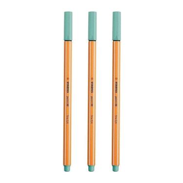 Imagem de Caneta Fineliner 0.4mm Point 88/12 3 Unidades - Stabilo