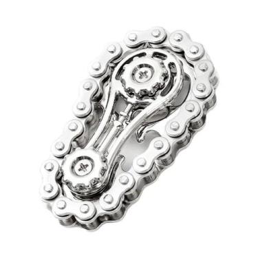 Imagem de Fidget Spinner De Metal Para Adultos E Crianças, Brinquedo Antiestress