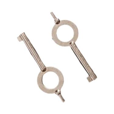 Imagem de Chave Universal Plana Em Aço Inoxidável Para Cadeado De Algemas Estilo