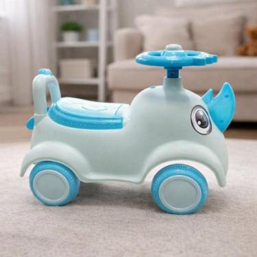 Imagem de Andador Infantil Rinoceronte Azul - Sem Marca