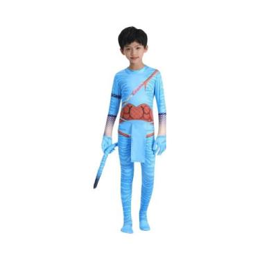 Imagem de Fantasia Infantil Avatar Para Meninos E Meninas, Macacão Alienígena, O