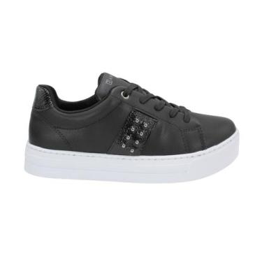 Imagem de Tênis Casual Ramarim Preto, Pt, Napa preto, 35