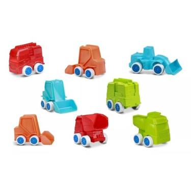 Imagem de Carrinhos Dubboo Sortidos Roma Brinquedos - Ref. 0542, Bombeiro amarel