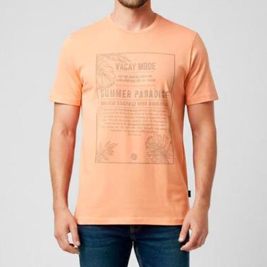 Imagem de Camiseta Hezac Classica Summer Mode, Laranja, M