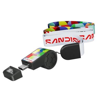 Imagem de Pendrive SANDISK Copa do Mundo da FIFA 2026 USB-C 128GB (Global Edition), SDCZIA-128G-G...
