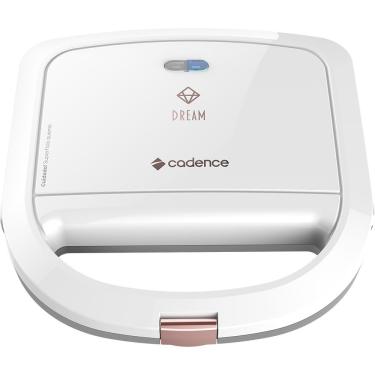 Imagem de Sanduicheira Cadence SAN266-220 Dream Elétrica 2 Sanduíches Chapas Antiaderentes 750W Rosé Gold 220V