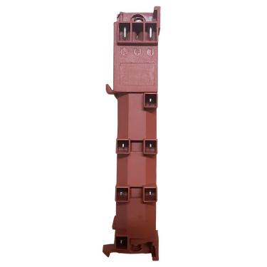 Imagem de Usina para Cooktop de 5 Bocas Fogatti Compatível com Eletrodos 6 Saídas Bivolt Vermelho