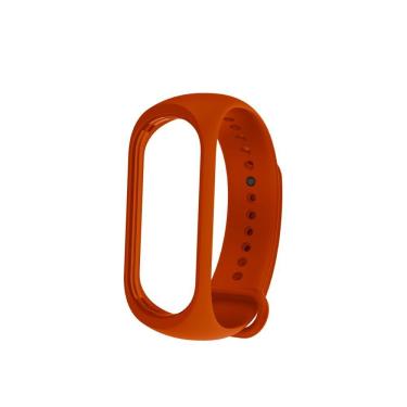 Imagem de Pulseira para Smartband Xiaomi Mi Band 3 4 com Base de Carregamento Silicone Modelo MYD4129TY Laranja