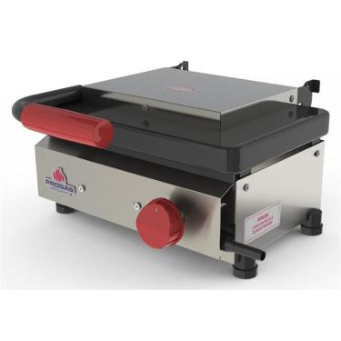 Imagem de Prensa Lanche Sanduicheira Mini Grill a Gás PR-220 g Baixa Pressão Preto Progás