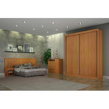Imagem de Dormitório Solteiro 2 Portas 3 Peças Milano - Arbo Design