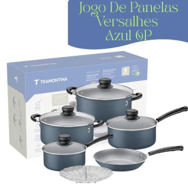 Imagem de Conjunto Panelas Tramontina Versalhes 6 Peças Antiaderente Starflon Ma