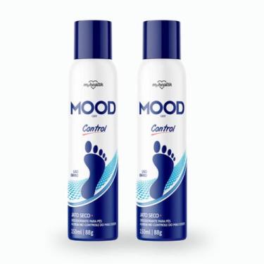 Imagem de Kit 2 Desodorante Para Pés Spray Mood 150ml My Place