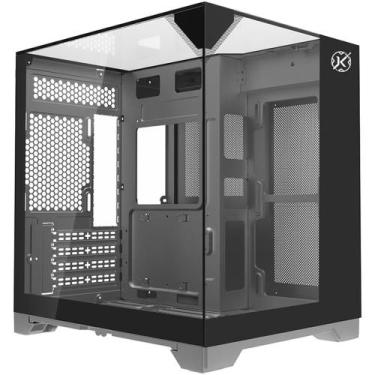 Imagem de Gabinete Kalkan Midgard Vision Matx Mid Tower Vidro Temperado Usb 3.0 