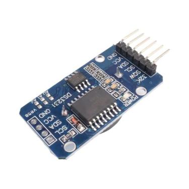 Imagem de Módulo RTC DS3231 De Alta Precisão Com EEPROM AT24C32 I2C Para Relógio