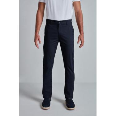 Imagem de Calça Chino Slim Fit - Highstil Oficial, 46, Marinho