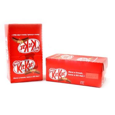 Imagem de Chocolate Nestlé Kit Kat Caixa com 24 Unidades