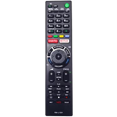 Imagem de Kindsion Controle remoto compatível para Sony RMF-TX200B, RMF-TX200U, RMF-TX201U, XBR-100Z9D, XBR-45A8F, XBR-49X800D TV com Google Play, botões Netflix (sem controle de voz)