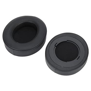 Imagem de Almofada de ouvido, almofada de ouvido fácil de instalar alta elasticidade durável para equipamento de fone de ouvido para Razer Kraken Pro V2 / 7.1 V2(Preto)